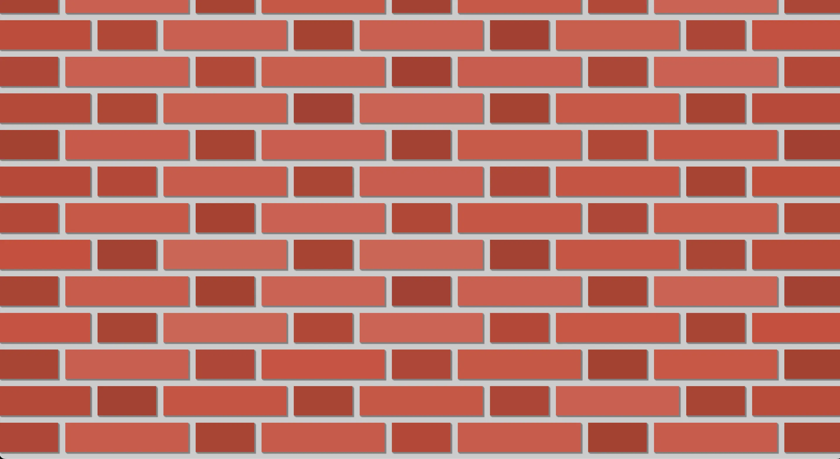 Screenshot of a Flemish bond brick wall